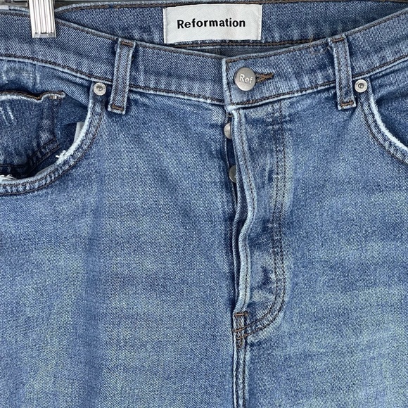 Reformation Serena High Skinny Crop Jeans Size 31 - Picture 6 of 9